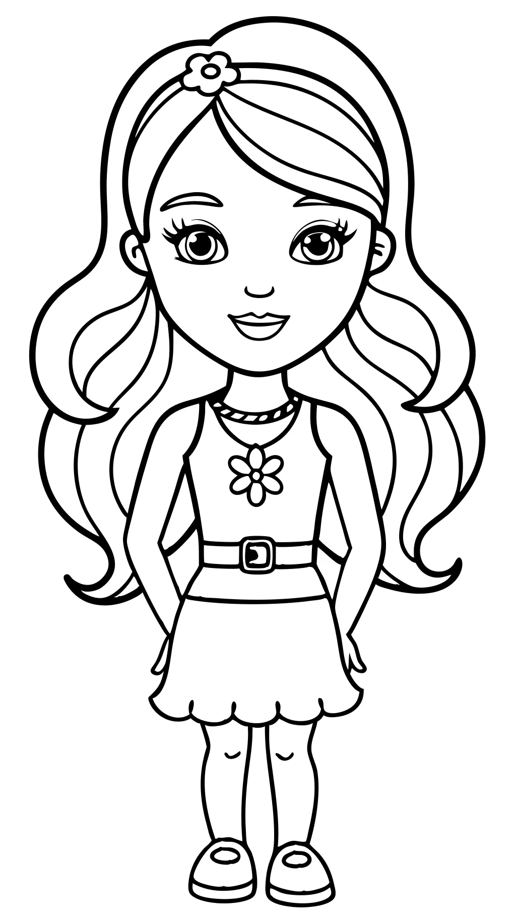 free barbie coloring pages printable